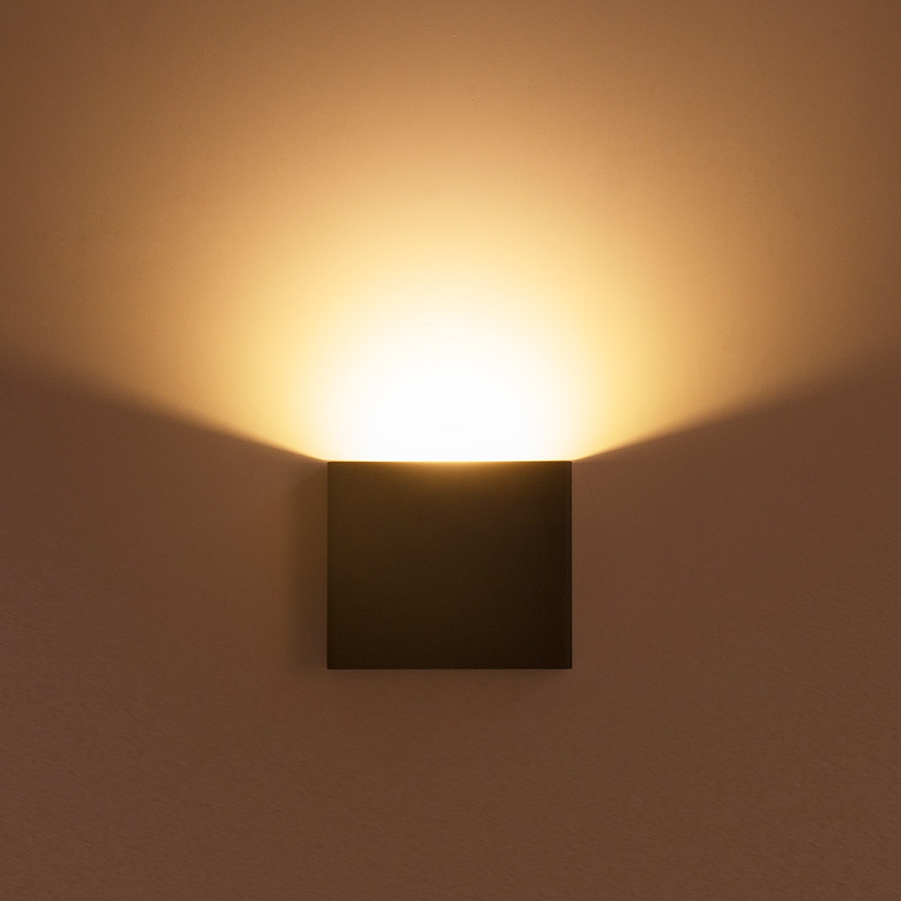 5W Down Square Wall Light