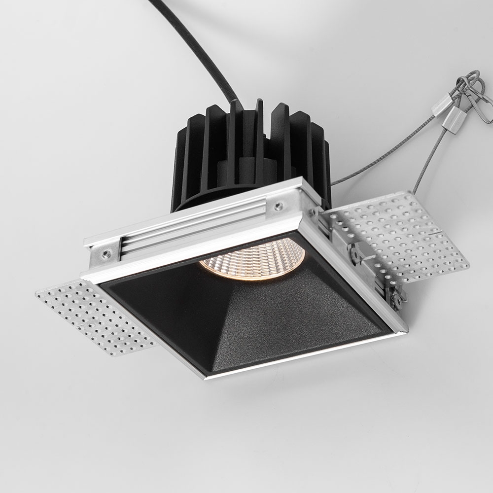 10W Deep Trimless Fixed Square LED downlight